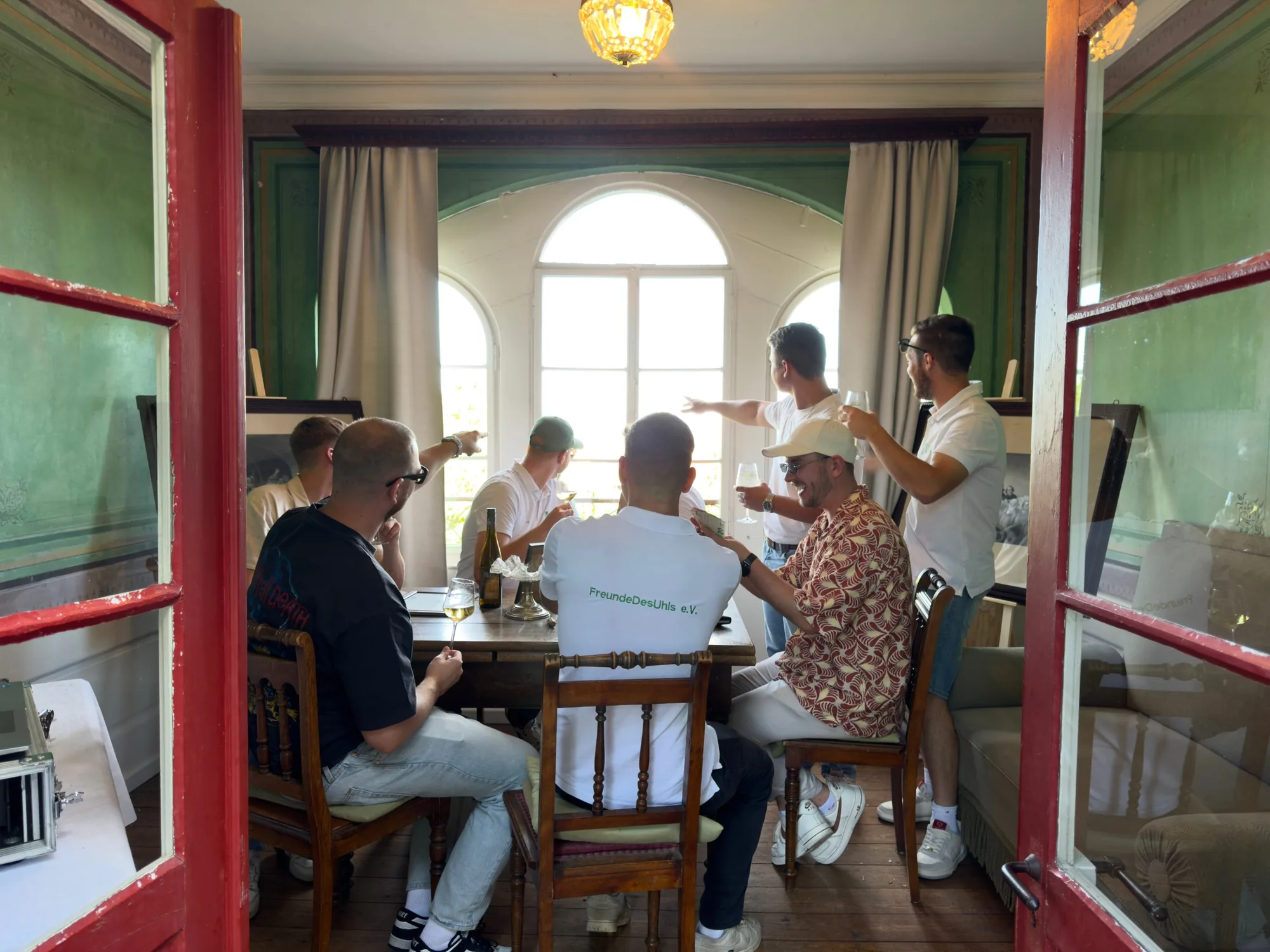 Gemütliche Runde im Verein